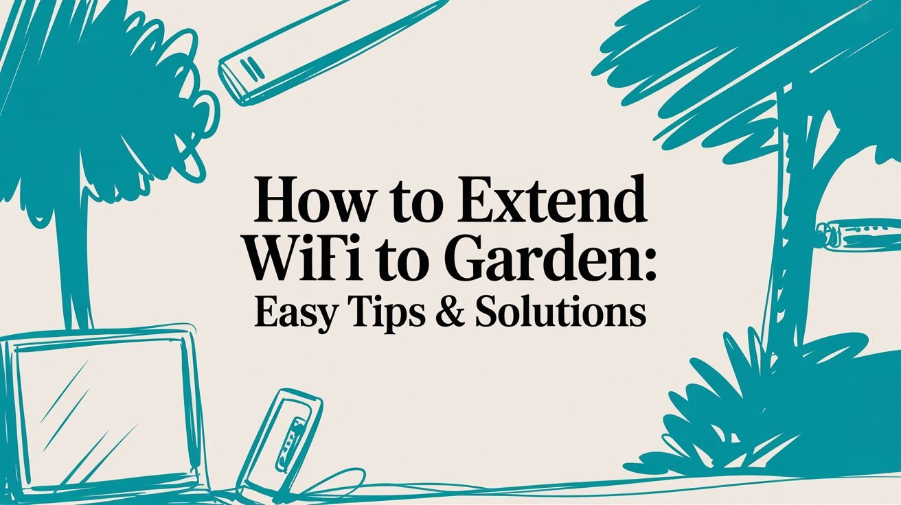 How to Extend WiFi to Your Garden: A Professional Guide